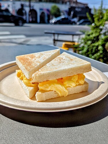 Needle Egg Sandwich