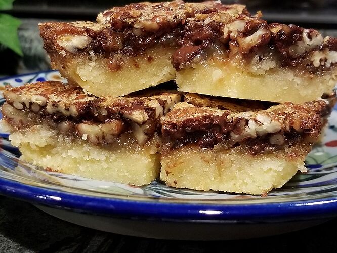 Chocolate Pecan Pie Bars