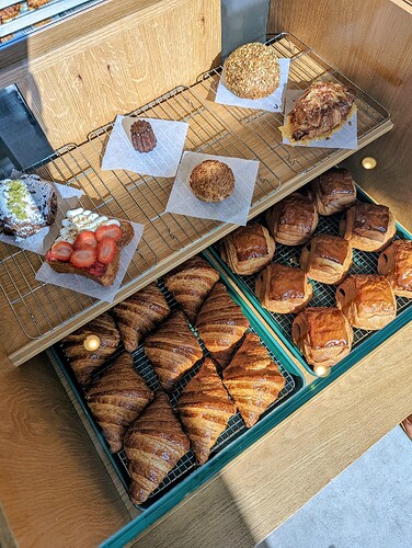 Pastries display