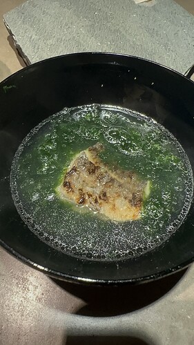 Sea bream soup